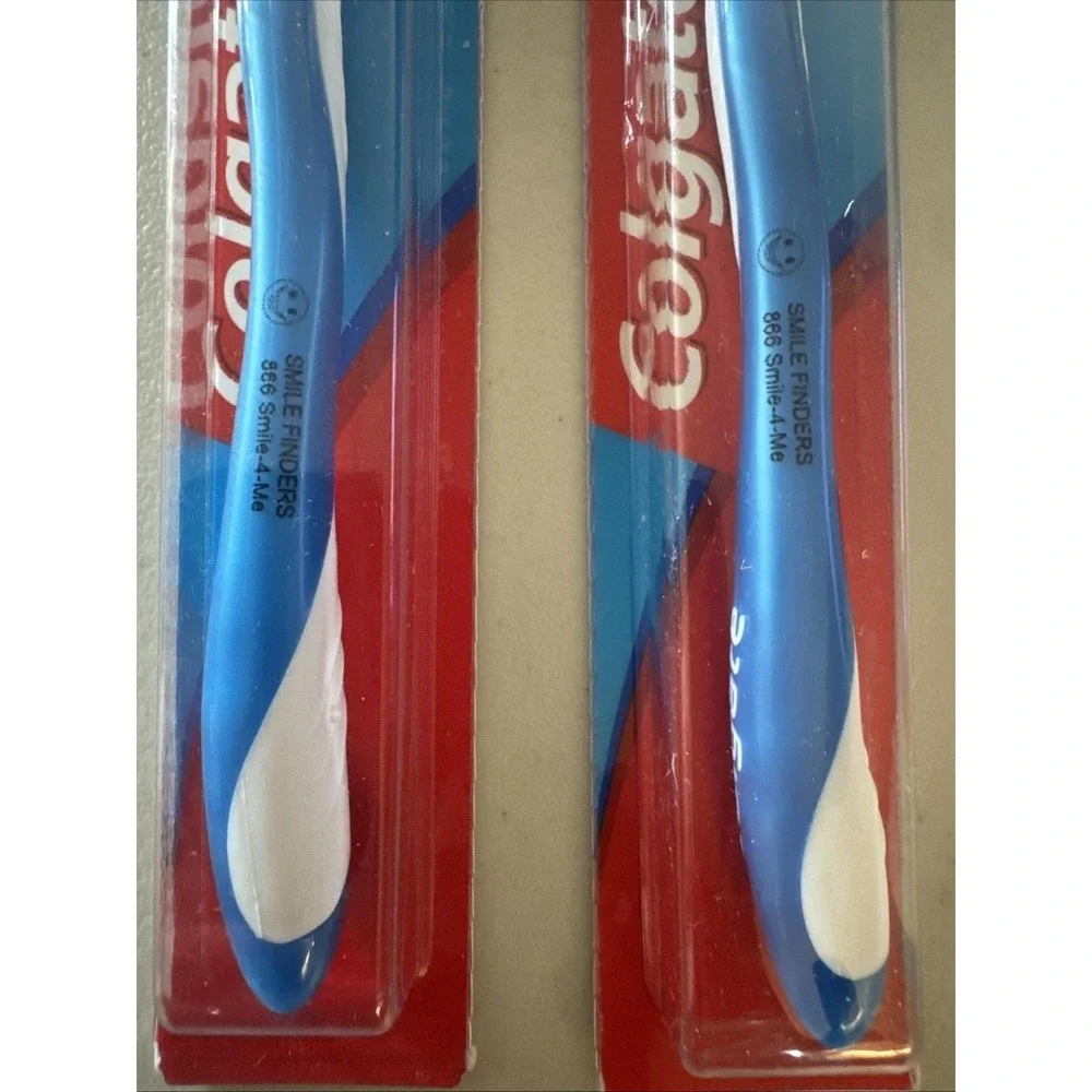 VTG Colgate WAVE 54 Toothbrush Full Head Soft Twisted Scrubbing 2006